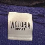 Victoria Sport Size M Blue Relaxed Sleeveless Tank Top with cut out back. Photo 6