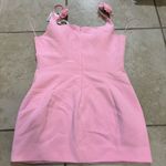 JW Pei  Elaina Pink Rosette Applique Mini Dress Size 10 Photo 7