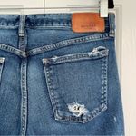 Moussy Vintage Glendale Mid Rise Skinny Distressed Jeans Sz 29 Raw Cut Hem Blue Photo 10