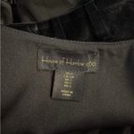 House of Harlow  1960 Black Velvet Corset Crop Blouse Womens Size Small Photo 2