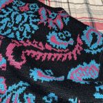 Vintage EAST HOLLOW ROAD women's large 90's metallic crewneck sweater retro knit Blue Size M Photo 7