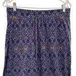 Eddie Bauer  Women’s Tribal Print Cotton Pull On Maxi Skirt Photo 1