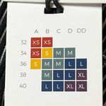 Shade & Shore Black White Striped Textured Longline Bikini Top Size S (4-6) New! Photo 8