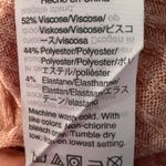 J Crew Puff Sleeve Ribbed Sweater Women's Small Coral Preppy Classic Career Pink Photo 6