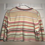 Old Navy Size XXL Stripe Cropped Oversized Light weight Sweater Photo 4
