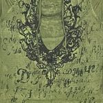 Maurice's  Green Sleeveless Hoodie Studded Size M Photo 2