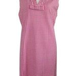 Sailor Sailor Pink & White Gingham Sleeveless V Photo 0