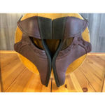 Not Rated  Ankle Booties 8.5 Burgundy Cutout Faux Leather Whimisgoth Photo 5