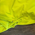 Athleta  Tinker Green Racerback Tank Top Drawstring Hem Built in Sports Bra XL Photo 6