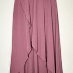 Halara  High Low Ruffle Pocket Flair Skirt Skort Athleisure Comfort Burgundy XS Photo 0