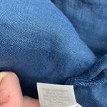 Pure Jill Womens Blue Sleeveless Layered Linen Dress M lagenlook layering boho Size M Photo 4