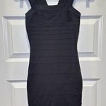 EXPRESS Women’s Black Sleeveless Bandage Dress size XS Photo 0