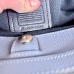 Coach Lillie Carryall Shoulder Bag Purse Blue Photo 9