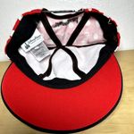 Disney Parks Baseball Hat Cap Minnie Mouse Ears Cotton Snap Back Polka Dot OS Photo 5