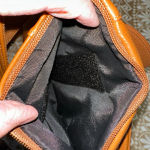 Roma  Leathers R or L Lock, 4 Keys Concealed Carry Crossbody - Tan Photo 14