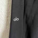 Alo Yoga Black Airtech Zip It Flare Leggings Size XXS Photo 8