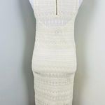 Mango MNG Casual by Brenda Cream Embroidered & Lace Bodycon Dress XS Boho Photo 5