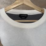 Bebe Womens NEW Gray Crème Gold Soft Warm Luxury Sweater Dress Sz L Photo 3