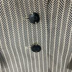 ESCADA Blazer size 38 Beige Black Herringbone Tailored Wool Silk Luxury Office Photo 4