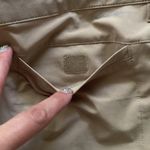 Eddie Bauer tan ruched leg capri pants, size 10 Photo 6