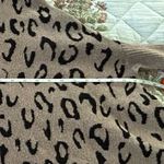 Love Token  Colleen Poncho Size xs/s L Leopard Fringe Photo 6