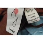 Joie  Women Pull On Pants Brown Sz M Elastic Waist Straight Leg Drawstring Copper Photo 4