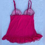 Victoria's Secret Victoria Secret Women's Intimates Top Size Medium Hot Pink Polka Dot A11 Photo 7