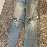 ZARA  jeans low rise ripped light wash Photo 0