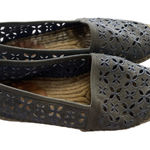 Michael Kors Women's Size 8 Blue Darci Slip On Flat‎ Espadrille Shoes Photo 0