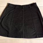 ZARA  Black suede Mini Skirt size M Photo 1