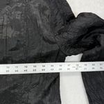 Free People  Blazer Jacket Textured Open Front Fitted Black‎ Size 10 Photo 5