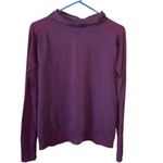 Lululemon  Keep The Heat Thermal Hoodie In Dark Adobe wool blend sz 10 #758 Photo 2