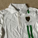 Lamborghini squadra corse white Motorsport polo small Photo 2