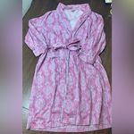 BedHead Size S/M Pajamas Y2K Women’s Kimono Long Cotton Pockets Paisley Robe Size M Photo 0