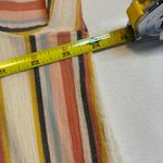 CHAPS  Womens XL‎ Striped Button Down Long Sleeve Gauze Tunic Top # Photo 5