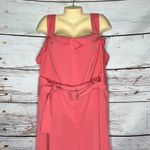 Gabrielle Union New York & Company Sz 1X Pink One Piece Cropped Jumpsuit w/ Belt Photo 1