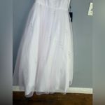 Mac Duggal IEENA for  ballerina light pink tulle dress size 2 Photo 2