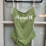 Hurley Women's Sage Green Coastal Surfer One-Piece Swimsuit Size Small S Photo 1
