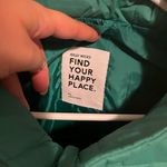 Gilly Hicks Green 1/4 Zip Pullover Photo 2