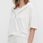 Club Monaco Terry Hoodie Pullover Top Photo 0