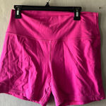 Lululemon  Hot Pink High Rise Biker Shorts Size 14 Photo 0
