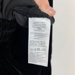 J.Crew Factory Women's 16 Black Drapey Velvet High Waisted Jamie Pants Classic Photo 6