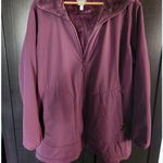 Duluth Trading Co Women's Maroon Utility Jacket | Size 1X Purple Photo 7