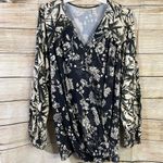 Lounge The Muses  knit floral printed long sleeve top women plus size 3X Photo 7
