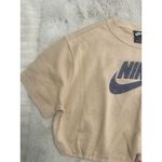 Nike NWT Women's  Beige  Cropped Sweatshirt 1 XL Photo 2