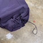 Athleta  Grace‎ Warm Up Pant Women’s XS Purple Nylon Wind Pants Cinch Hem Joggers Photo 9