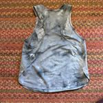 Lululemon  LIGHTWEIGHT RUN KIT TANK DIAMOND DYE WHITE BLACK Photo 3