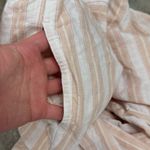 Haven Well Within Organic Cotton Linen Striped Pants White Size XS Photo 6