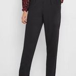 Bardot Artiza Black Paper Bag High Waisted Pants Size Small 6 Photo 0