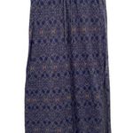 Eddie Bauer  Women’s Tribal Print Cotton Pull On Maxi Skirt Photo 0